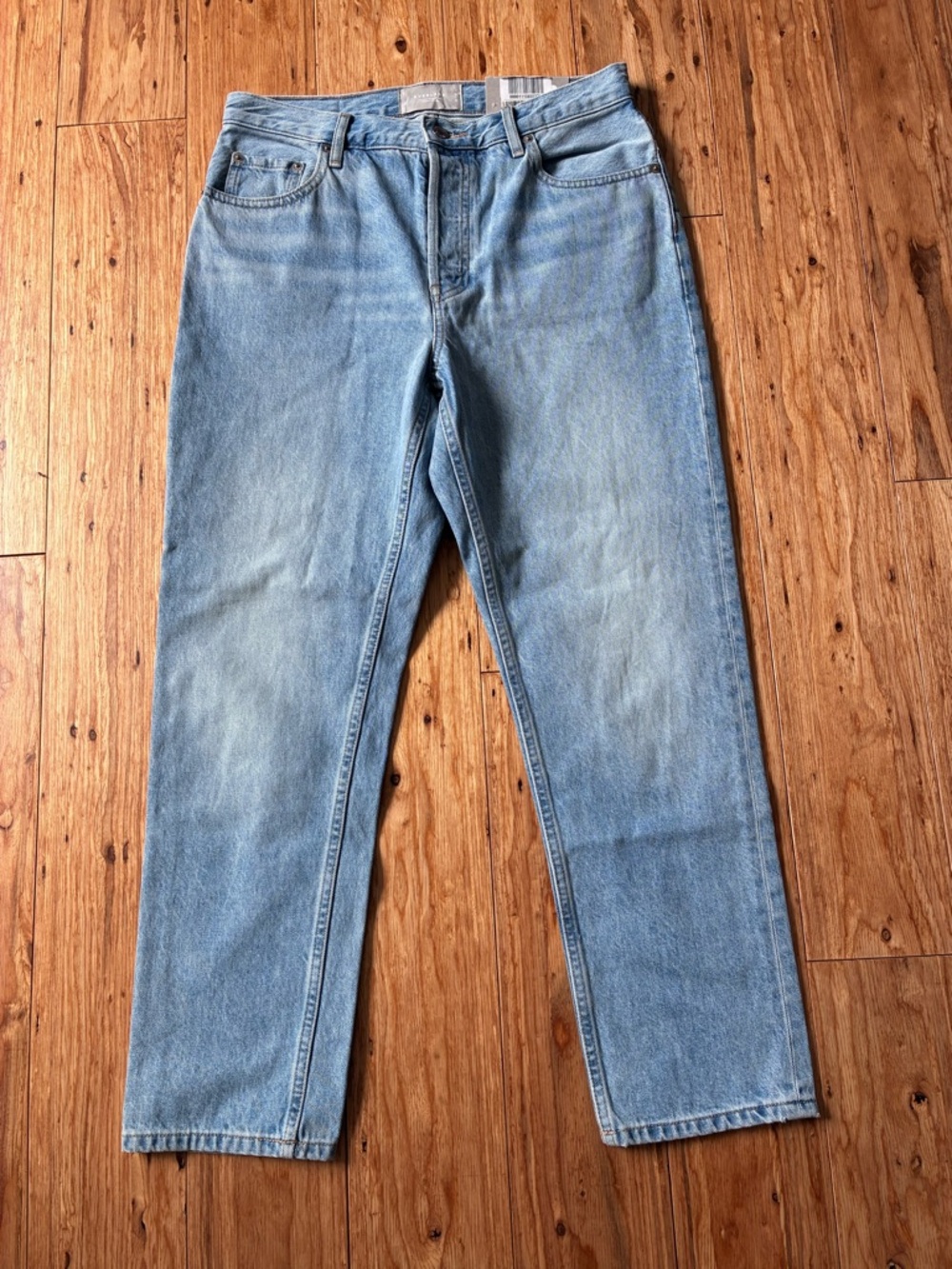 NWT Everlane The 90's Cheeky Jean Light Wash High-Rise Women 29 Ankle - Picture 4 of 9